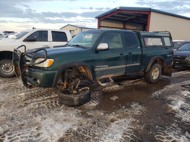 5TBBT44163S429793 - 2003 TOYOTA TUNDRA ACCESS CAB SR5 GREEN photo 1