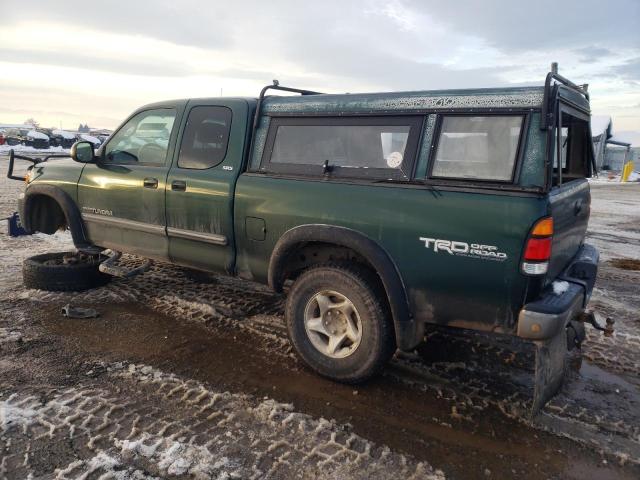 5TBBT44163S429793 - 2003 TOYOTA TUNDRA ACCESS CAB SR5 GREEN photo 2
