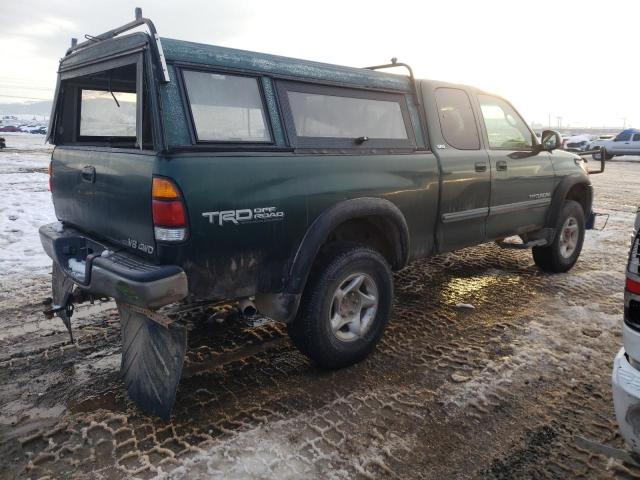 5TBBT44163S429793 - 2003 TOYOTA TUNDRA ACCESS CAB SR5 GREEN photo 3