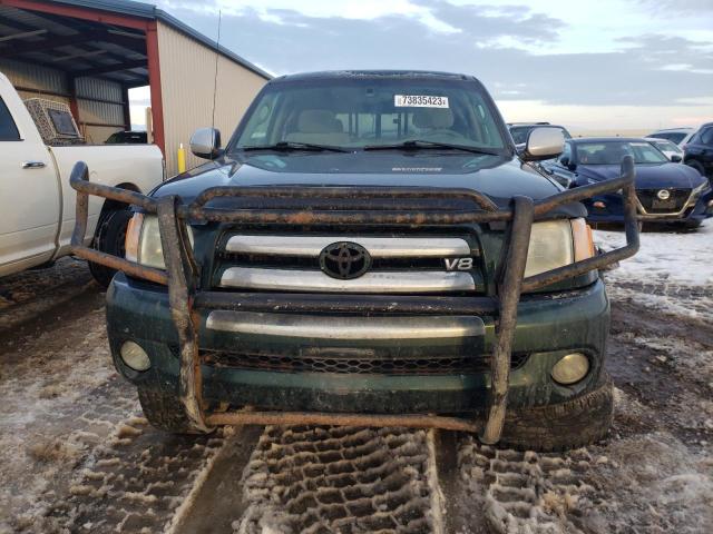 5TBBT44163S429793 - 2003 TOYOTA TUNDRA ACCESS CAB SR5 GREEN photo 5