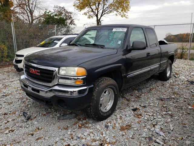 1GTEK19TX3E254342 - 2003 GMC NEW SIERRA K1500 BLACK photo 1