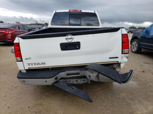 1N6BA0CH9EN507459 - 2014 NISSAN TITAN S WHITE photo 6