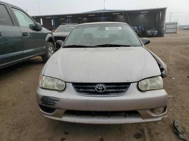 1NXBR12E32Z571518 - 2002 TOYOTA COROLLA CE TAN photo 5