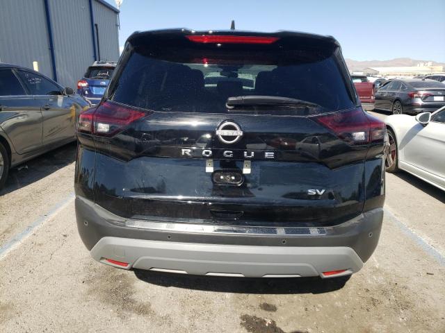 5N1BT3BAXNC725713 - 2022 NISSAN ROGUE SV BLACK photo 6