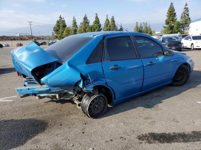 1FAHP34N57W312625 - 2007 FORD FOCUS SE ZX4 BLUE photo 3