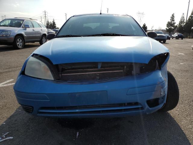 1FAHP34N57W312625 - 2007 FORD FOCUS SE ZX4 BLUE photo 5