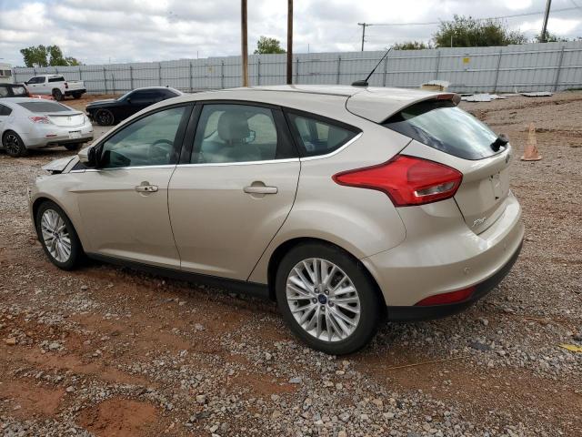 1FADP3N2XJL314527 - 2018 FORD FOCUS TITANIUM BEIGE photo 2