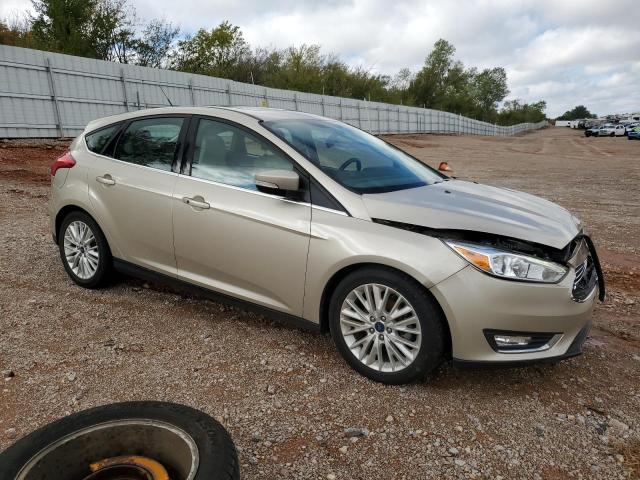 1FADP3N2XJL314527 - 2018 FORD FOCUS TITANIUM BEIGE photo 4