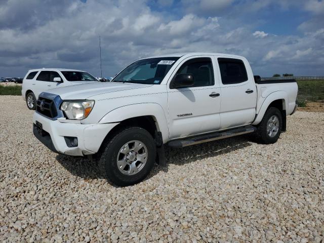 5TFJU4GN9FX074342 - 2015 TOYOTA TACOMA DOUBLE CAB PRERUNNER WHITE photo 1