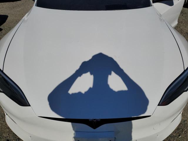 5YJSA1E61PF519627 - 2023 TESLA MODEL S Սպիտակ լուսանկար 11