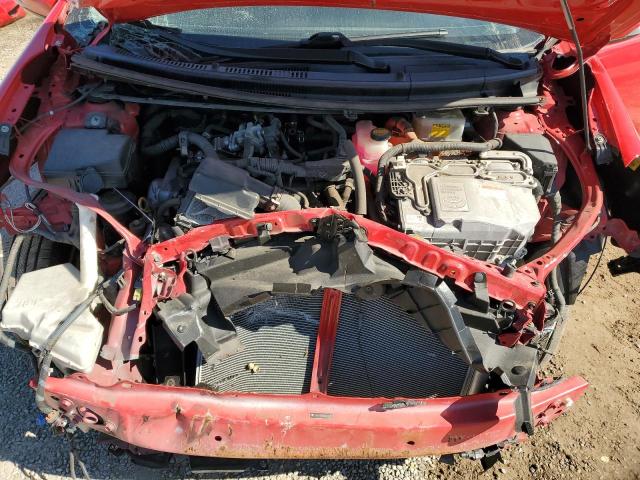 JTDKDTB38D1043474 - 2013 TOYOTA PRIUS C RED photo 12