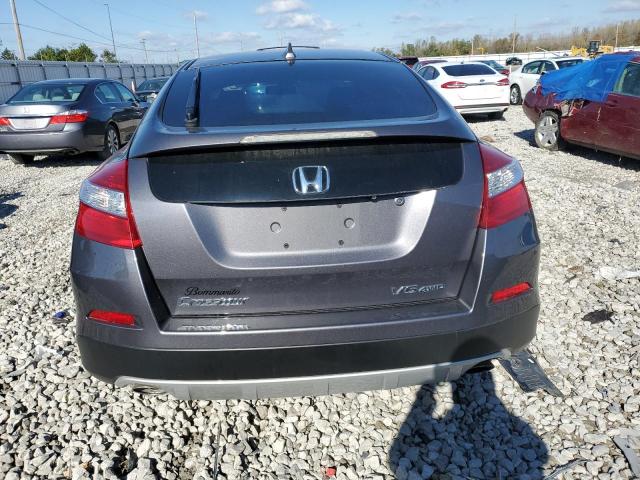 5J6TF2H57FL003535 - 2015 HONDA CROSSTOUR EXL GRAY photo 6