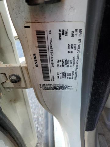 YV4CN592661266803 - 2006 VOLVO XC90 WHITE photo 13