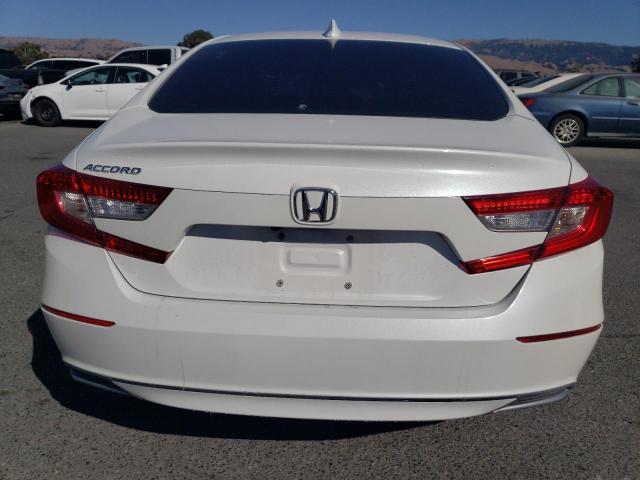 1HGCV1F51JA039927 - 2018 HONDA ACCORD EXL WHITE photo 6