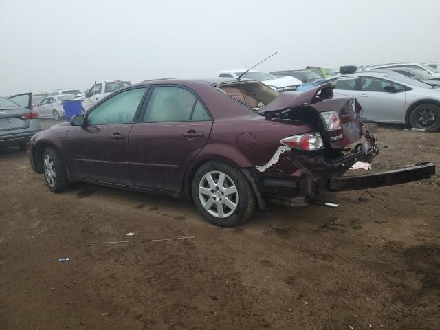 1YVHP80C075M34143 - 2007 MAZDA 6 I MAROON photo 2