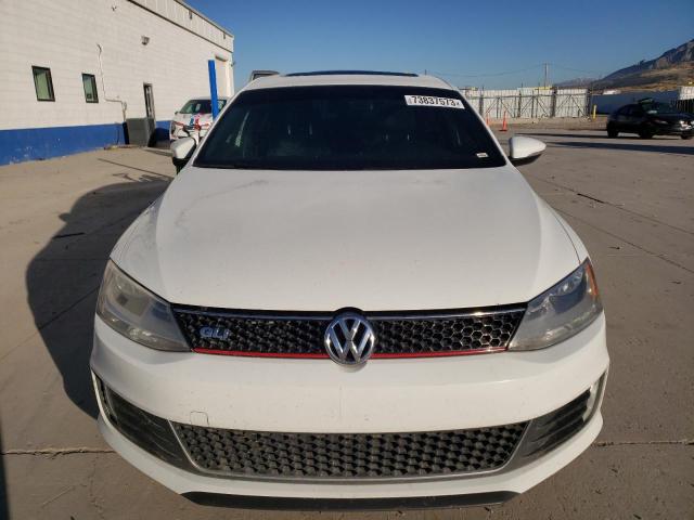 3VW4T7AJ3EM292172 - 2014 VOLKSWAGEN JETTA GLI WHITE photo 5