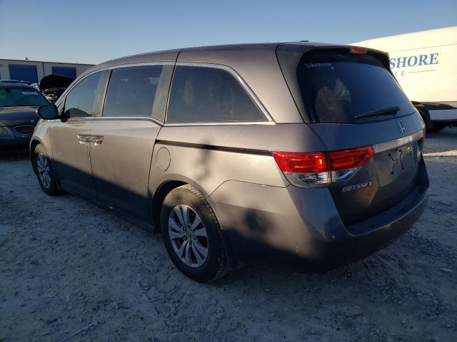 5FNRL5H36HB005243 - 2017 HONDA ODYSSEY SE GRAY photo 2