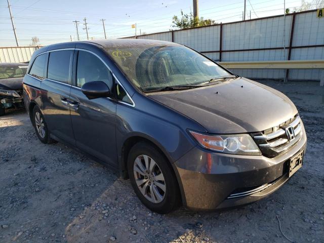 5FNRL5H36HB005243 - 2017 HONDA ODYSSEY SE GRAY photo 4