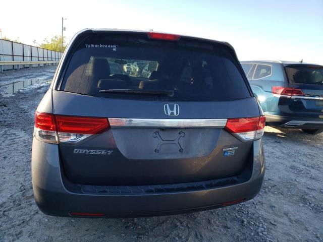 5FNRL5H36HB005243 - 2017 HONDA ODYSSEY SE GRAY photo 6