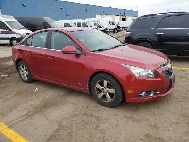 1G1PF5SC5C7227724 - 2012 CHEVROLET CRUZE LT RED photo 4