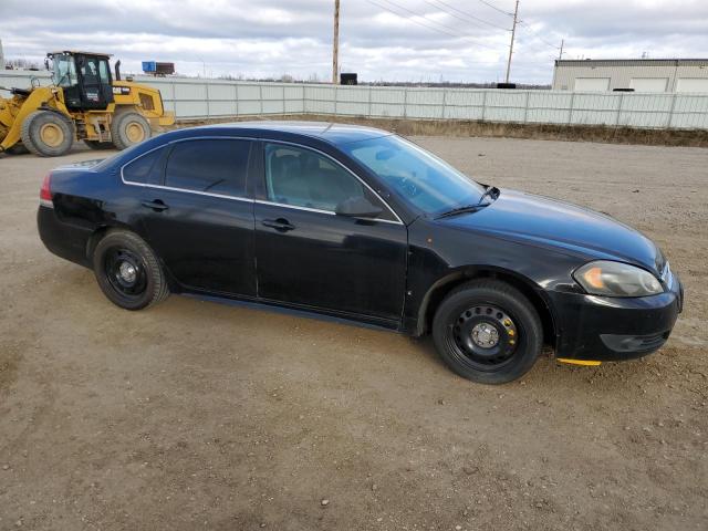 2G1WD5E39C1287208 - 2012 CHEVROLET IMPALA POLICE BLACK photo 4