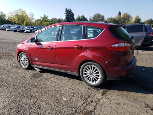 1FADP5CU6DL543940 - 2013 FORD C-MAX PREMIUM RED photo 2