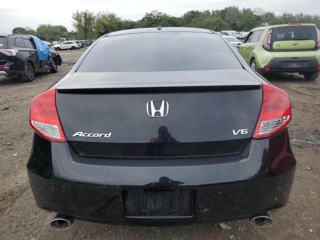 1HGCS2B8XBA004867 - 2011 HONDA ACCORD EXL BLACK photo 6