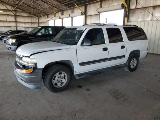 3GNEC16Z35G160005 - 2005 CHEVROLET SUBURBAN C1500 WHITE photo 1