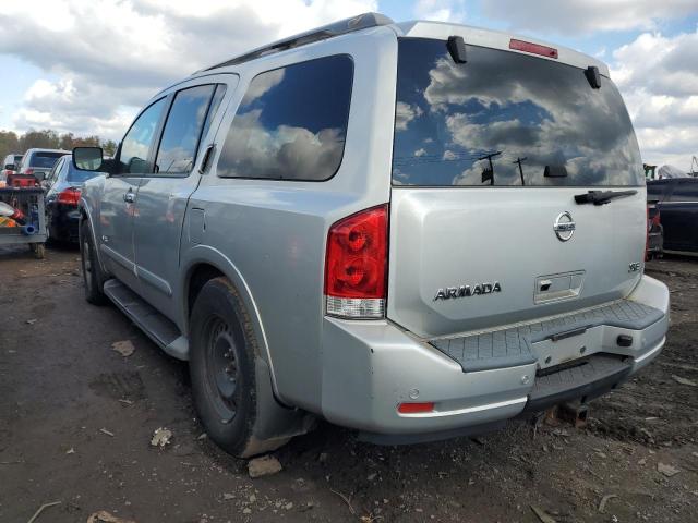 5N1AA08C98N632151 - 2008 NISSAN ARMADA SE SILVER photo 2