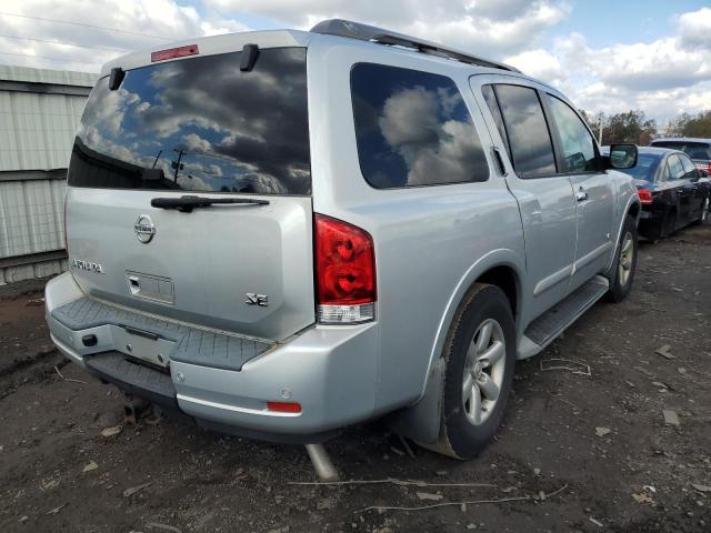 5N1AA08C98N632151 - 2008 NISSAN ARMADA SE SILVER photo 3