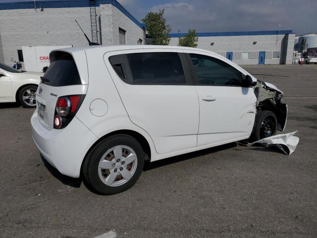 1G1JA6SG9E4158800 - 2014 CHEVROLET SONIC LS WHITE photo 3