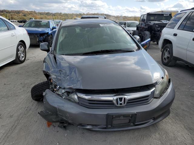 19XFB2E52CE056473 - 2012 HONDA CIVIC LX GRAY photo 5