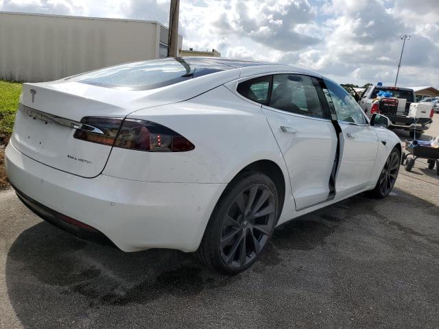 5YJSA1E27MF424174 - 2021 TESLA MODEL S WHITE photo 3