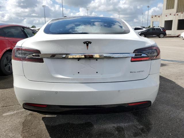5YJSA1E27MF424174 - 2021 TESLA MODEL S WHITE photo 6