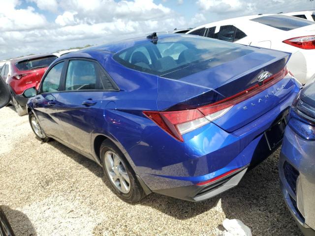 KMHLL4AG7PU606269 - 2023 HYUNDAI ELANTRA SE BLUE photo 2