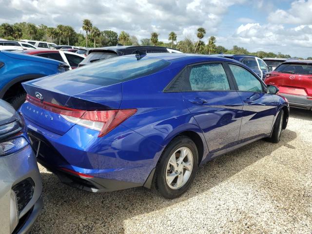 KMHLL4AG7PU606269 - 2023 HYUNDAI ELANTRA SE BLUE photo 3