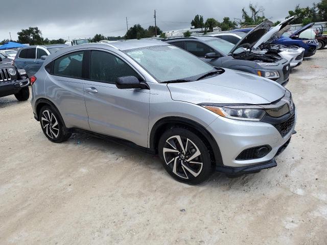 3CZRU5H11KG705193 - 2019 HONDA HR-V SPORT SILVER photo 4