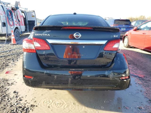 3N1AB7AP5FL645356 - 2015 NISSAN SENTRA S BLACK photo 6