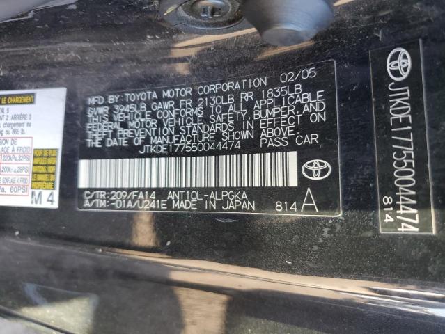 JTKDE177550044474 - 2005 TOYOTA SCION TC Qara foto 12