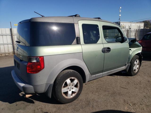 5J6YH18593L017670 - 2003 HONDA ELEMENT EX GREEN photo 3