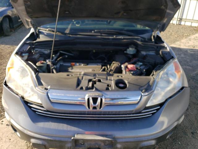 JHLRE48778C062347 - 2008 HONDA CR-V EXL BLUE photo 11