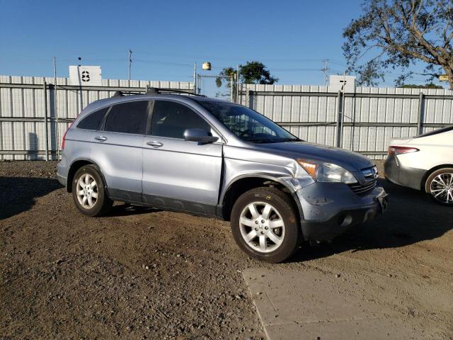 JHLRE48778C062347 - 2008 HONDA CR-V EXL BLUE photo 4