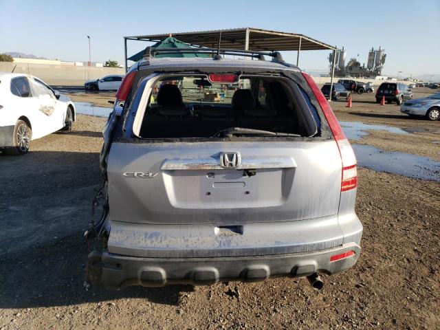 JHLRE48778C062347 - 2008 HONDA CR-V EXL BLUE photo 6