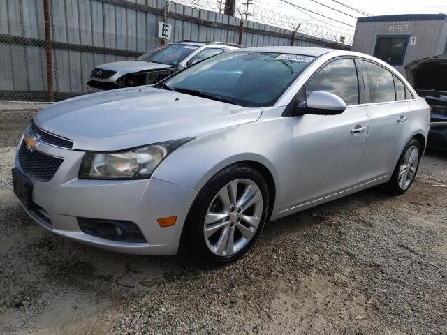 1G1PH5SC7C7364514 - 2012 CHEVROLET CRUZE LTZ SILVER photo 1