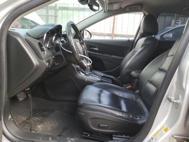 1G1PH5SC7C7364514 - 2012 CHEVROLET CRUZE LTZ SILVER photo 7