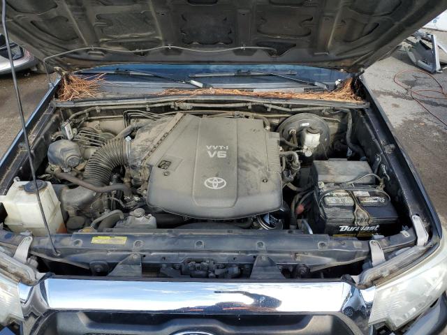 3TMJU4GN5DM151033 - 2013 TOYOTA TACOMA DOUBLE CAB PRERUNNER GRAY photo 11