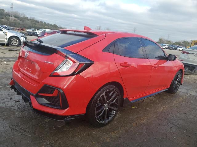 SHHFK7H42LU212553 - 2020 HONDA CIVIC SPORT 红色 照片 3