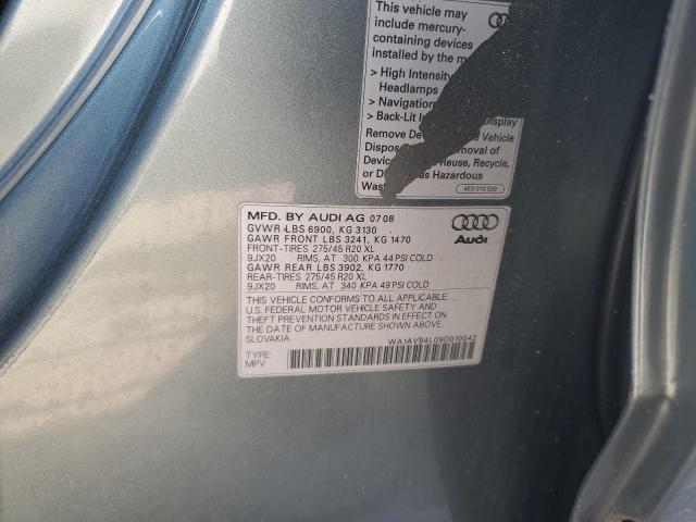 WA1AV94L09D010042 - 2009 AUDI Q7 PRESTIGE 灰色 照片 13