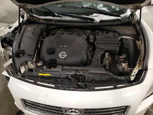 1N4AA5AP0BC866363 - 2011 NISSAN MAXIMA S WHITE photo 11