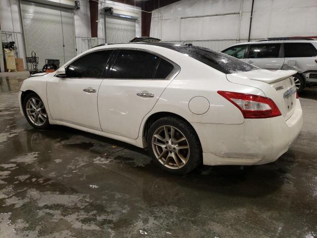 1N4AA5AP0BC866363 - 2011 NISSAN MAXIMA S WHITE photo 2